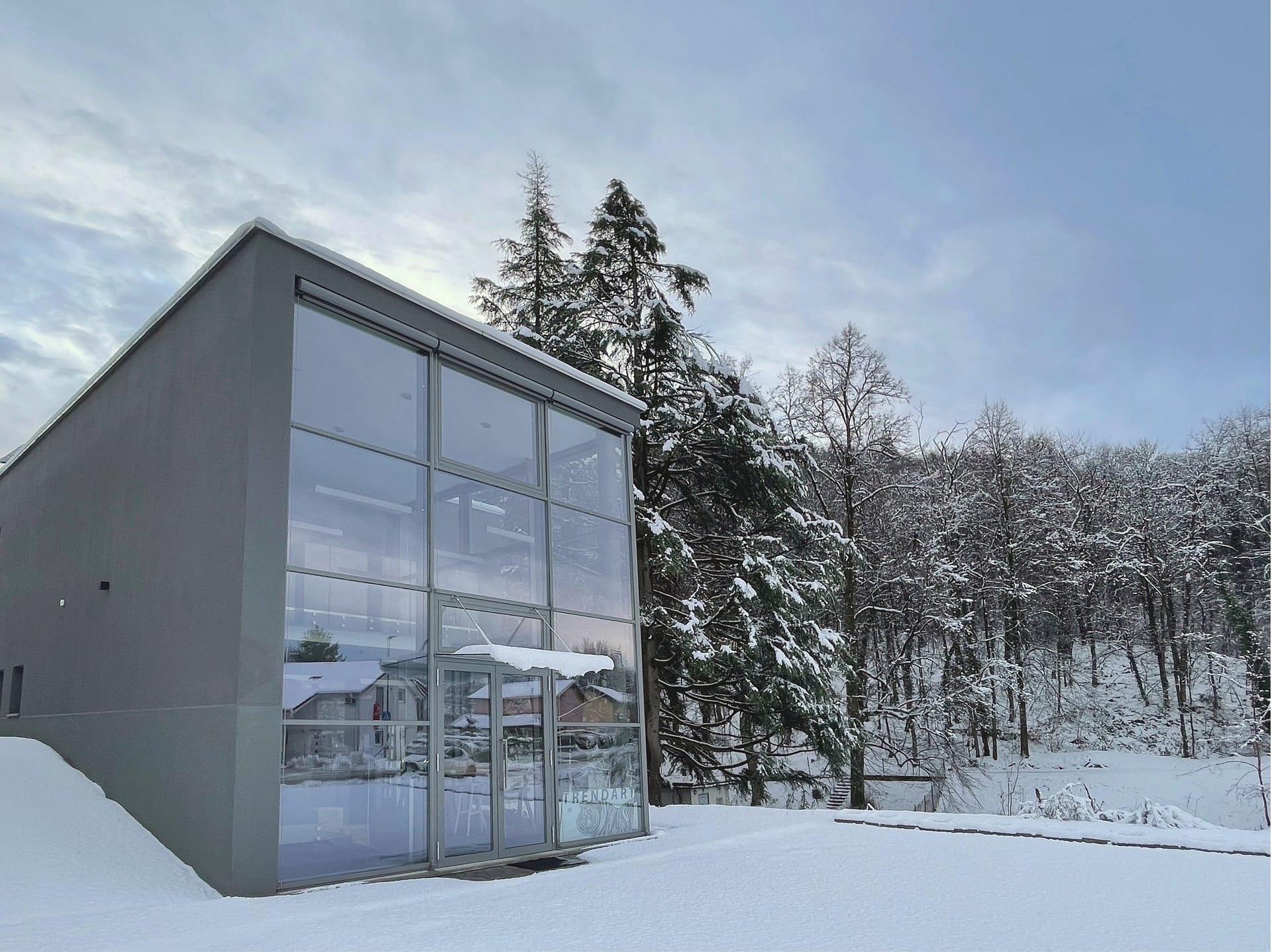 Studio TRENDART a Pedrinate nella neve